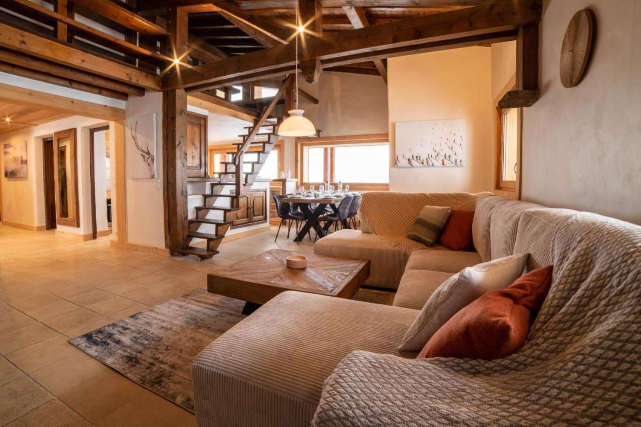 Chalet Vue Mont-Blanc, +4 Chambres, Cheminee 메게브 외부 사진
