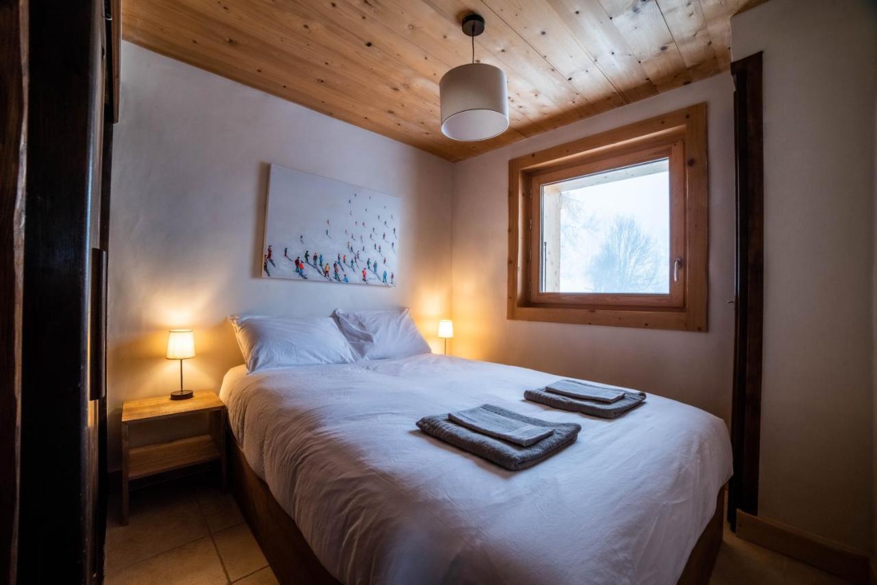 Chalet Vue Mont-Blanc, +4 Chambres, Cheminee 메게브 외부 사진